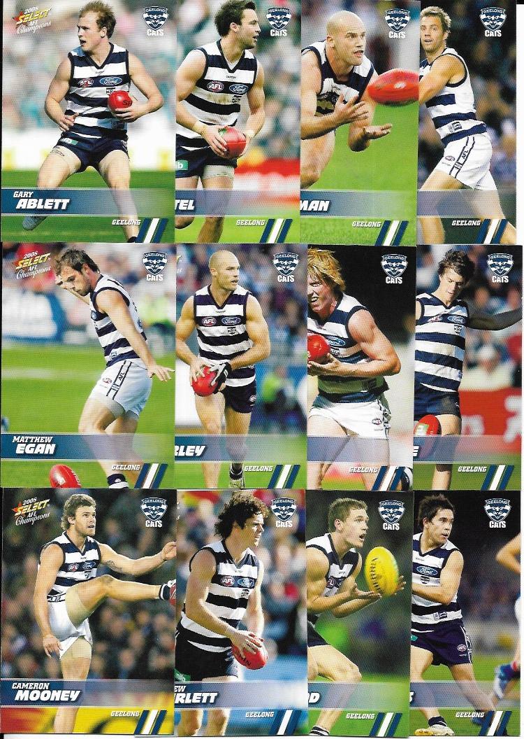 2008 Select Champions Team Set Geelong
