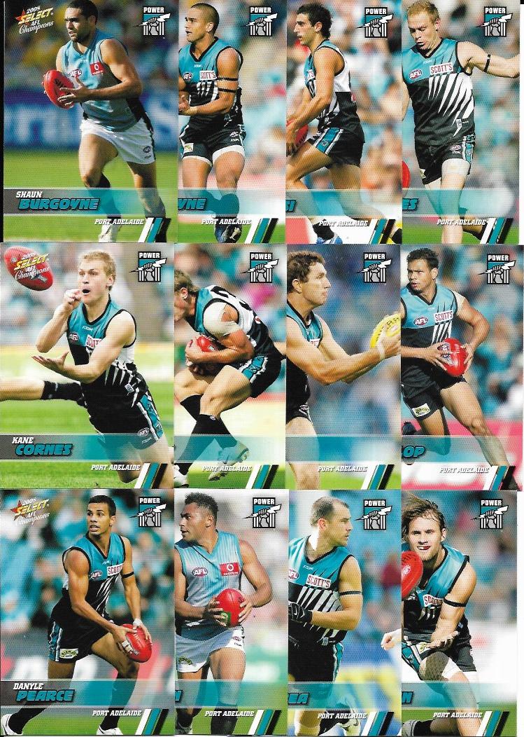 2008 Select Champions Team Set Port Adelaide