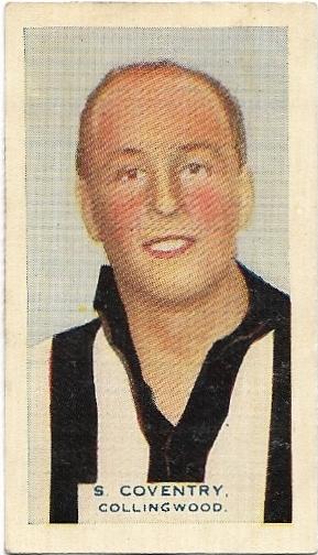 1933 Godfrey Phillips Series Of 50 (36) Syd Coventry Collingwood