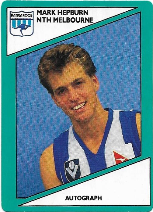 1988 Scanlens (33) Mark Hepburn North Melbourne