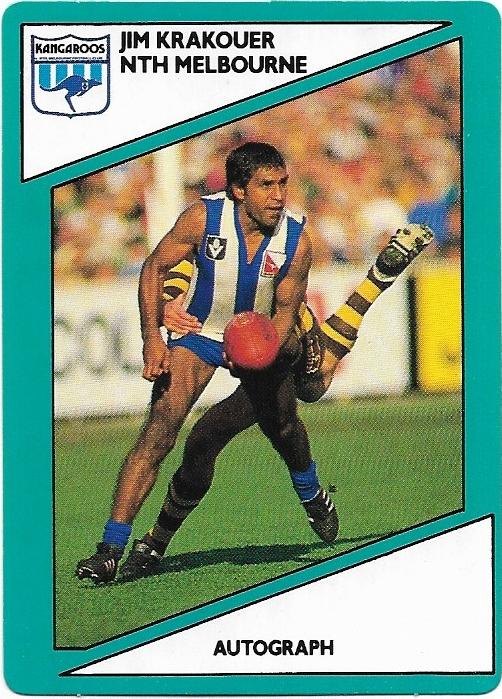 1988 Scanlens (35) Jim Krakouer North Melbourne