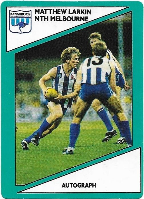 1988 Scanlens (36) Matthew Larkin North Melbourne