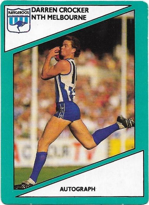 1988 Scanlens (40) Darrenb Crocker North Melbourne