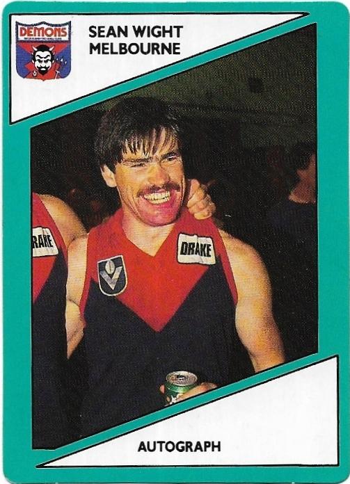 1988 Scanlens (48) Sean Wight Melbourne