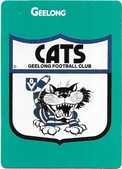 1988 Scanlens (51) Geelong Logo