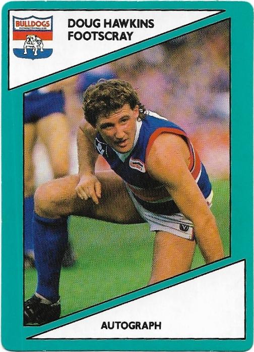 1988 Scanlens (64) Doug Hawkins Footscray