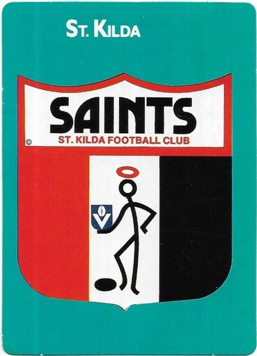 1988 Scanlens (91) St. Kilda Logo