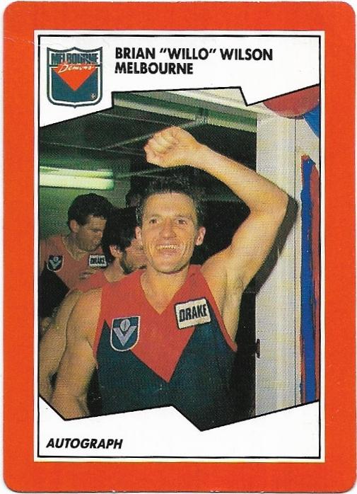 1989 Scanlens (15) Brian Wilson Melbourne