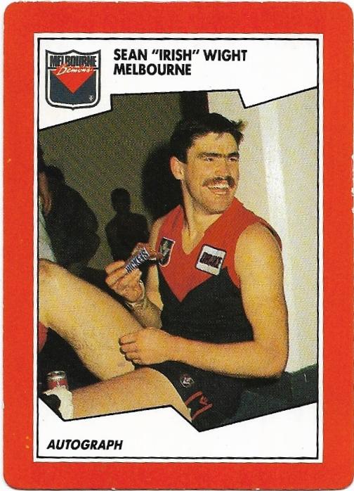 1989 Scanlens (21) Sean Wight Melbourne