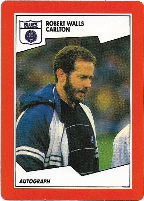1989 Scanlens (34) Robert Walls Carlton
