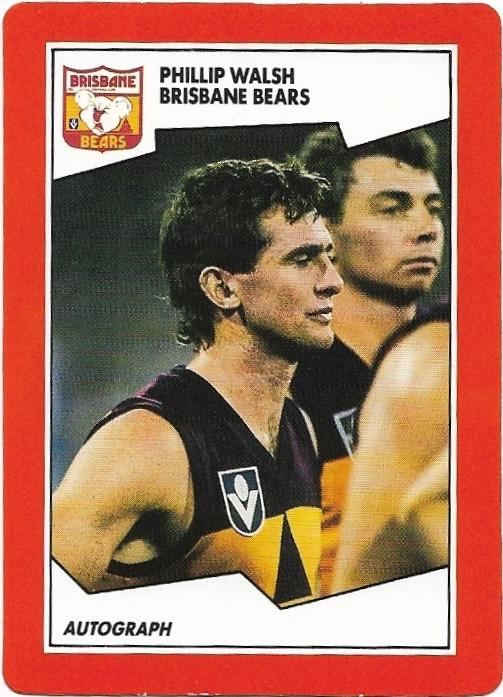 1989 Scanlens (144) Phillip Walsh Brisbane