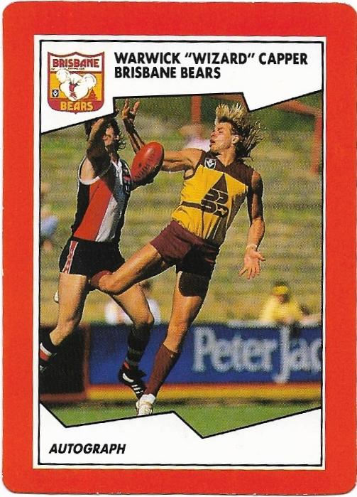 1989 Scanlens (146) Warwick Capper Brisbane