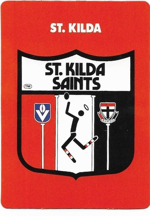 1989 Scanlens (150) Logo St. Kilda