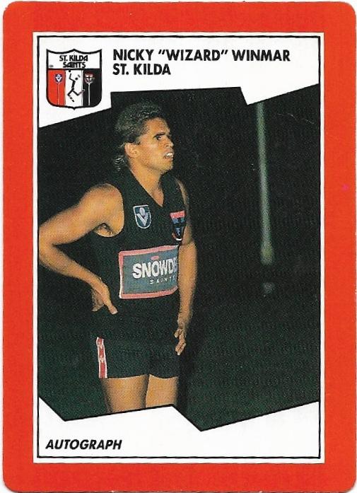 1989 Scanlens (153) Nicky Winmar St. Kilda