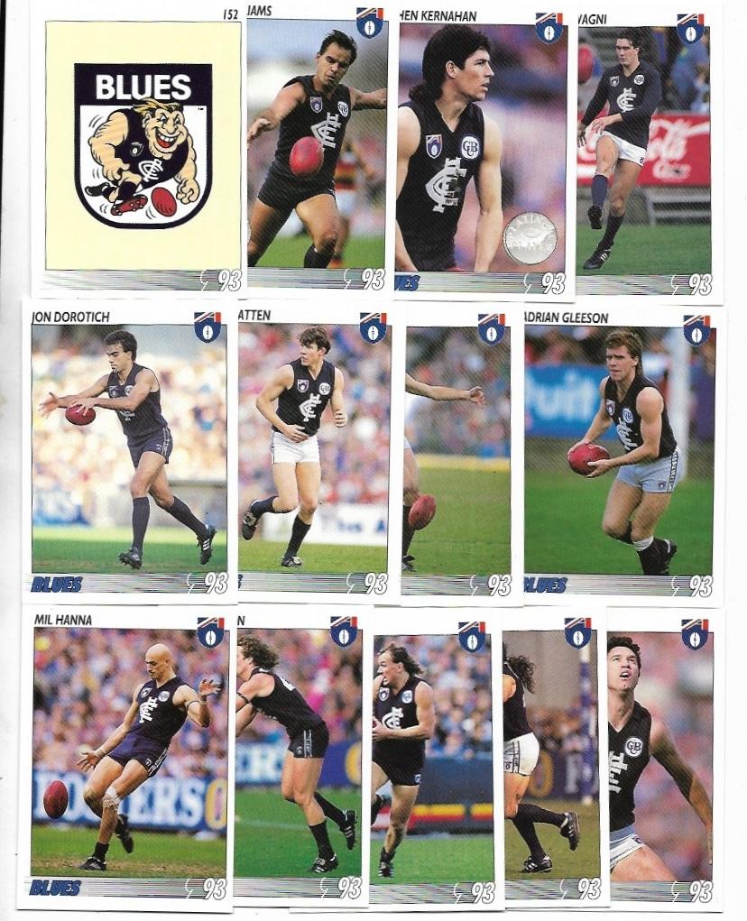 1993 Select Team Set – Carlton