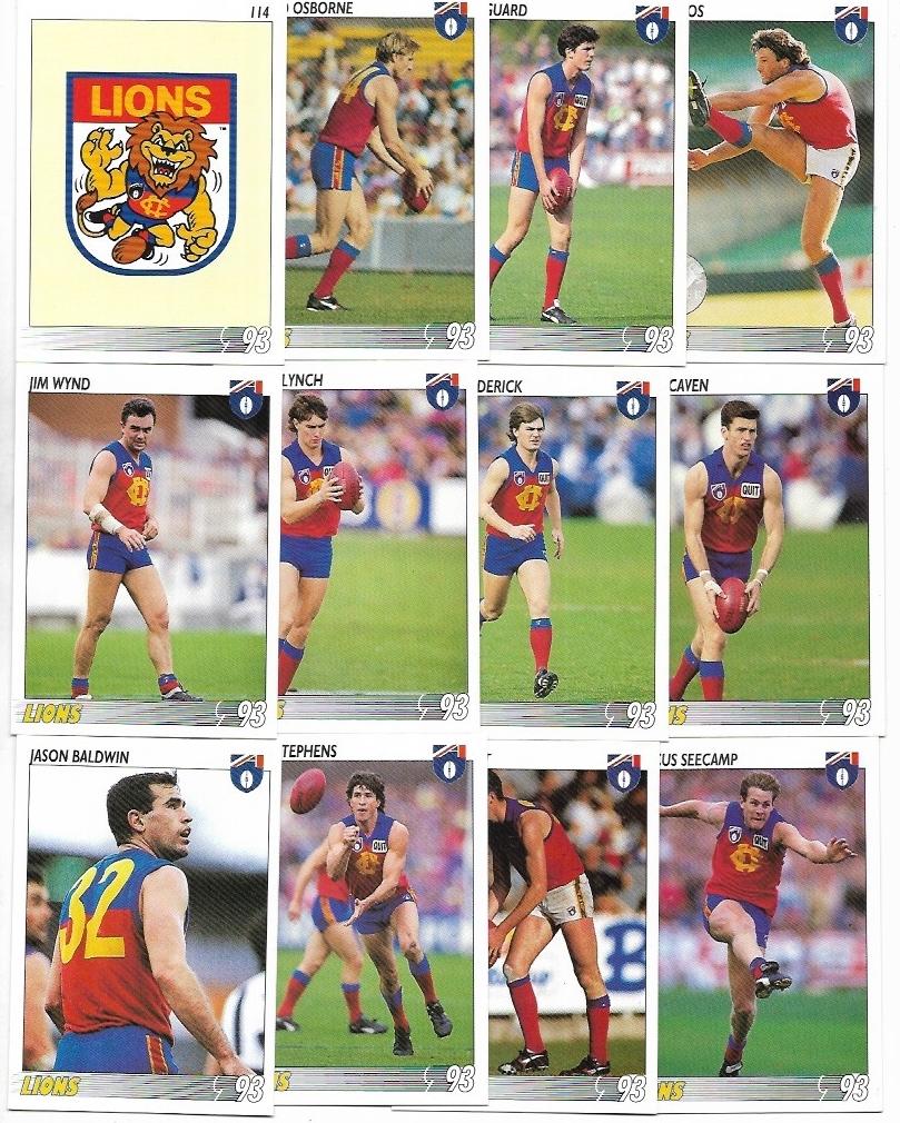 1993 Select Team Set – Fitzroy