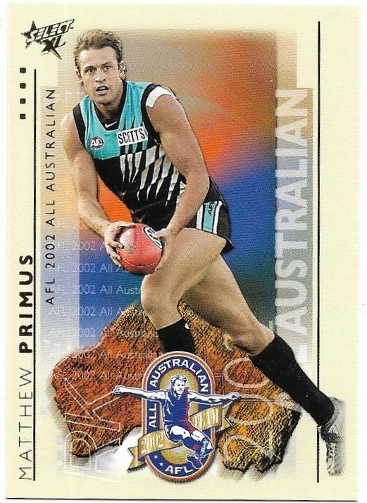 2003 Select XL All Australian (AA16) Matthew Primus Port Adelaide
