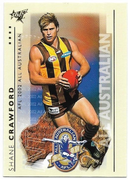 2003 Select XL All Australian (AA19) Shane Crawford Hawthorn