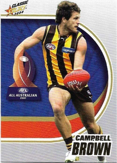 2008 Select Classic All Australian (169) Campbell Brown Hawthorn