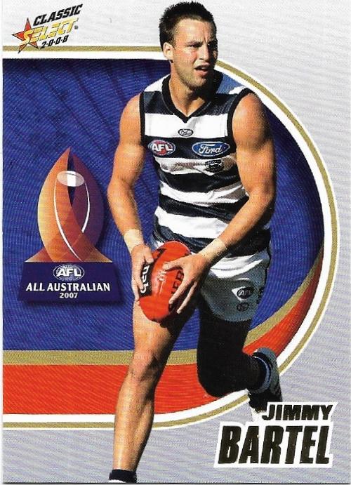 2008 Select Classic All Australian (171) Jimmy Bartel Geelong
