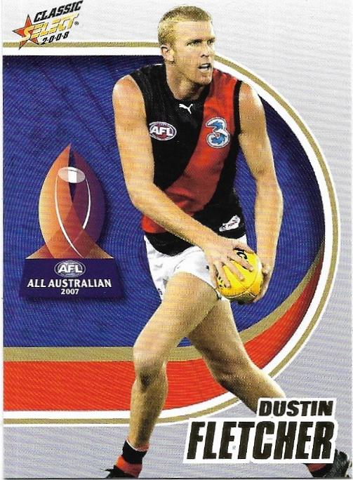 2008 Select Classic All Australian (183) Dustin Fletcher Essendon