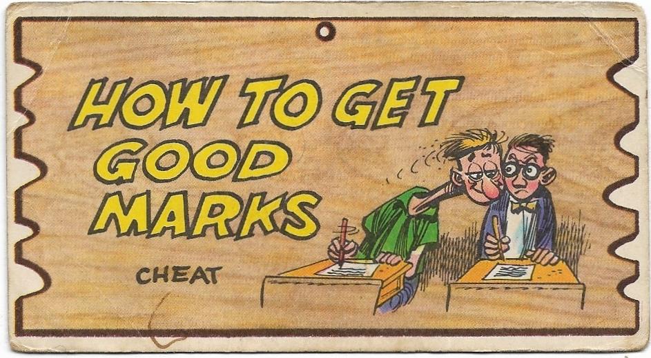 1965 AB&C Wacky Plak (3) How To Get Good Marks