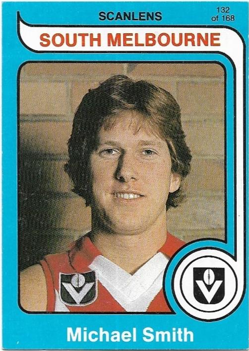 1980 Scanlens (132) Michael Smith South Melbourne