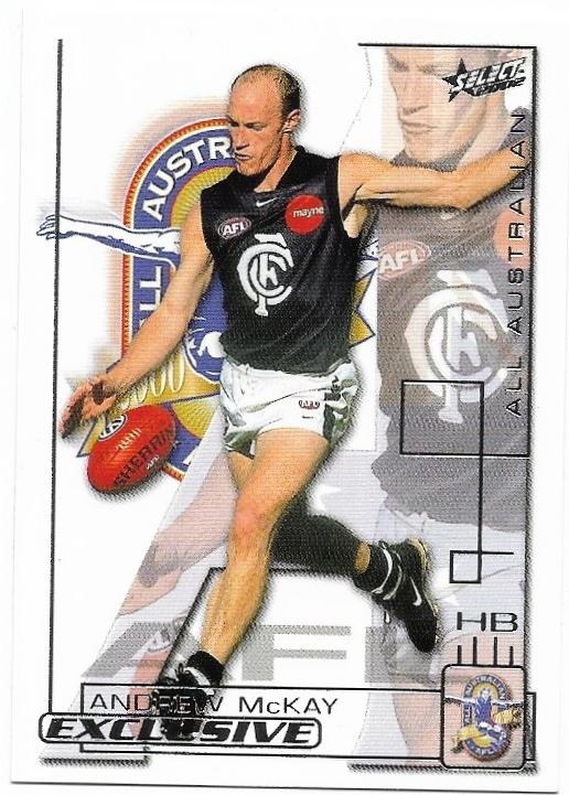 2002 Select Exclusive All Australian (AA4) Andrew McKay Carlton