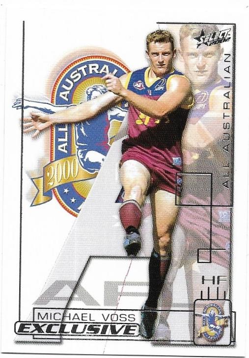 2002 Select Exclusive All Australian (AA10) Michael Voss Brisbane