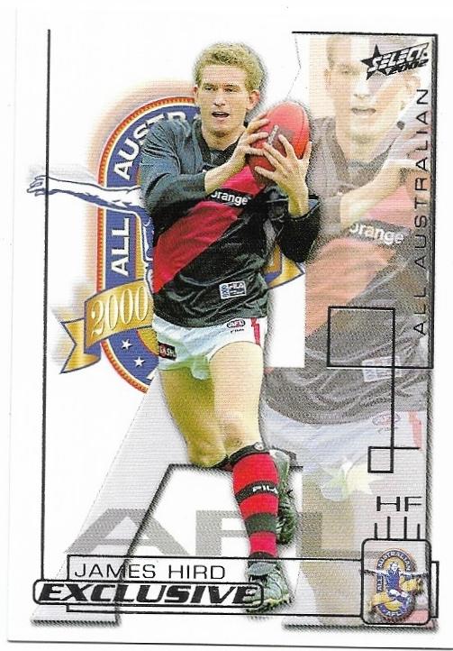 2002 Select Exclusive All Australian (AA12) James Hird Essendon