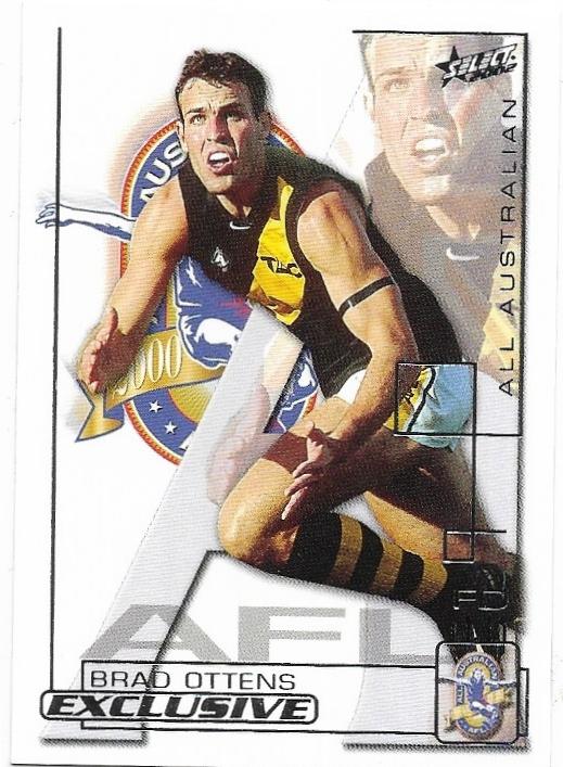 2002 Select Exclusive All Australian (AA13) Brad Ottens Richmond
