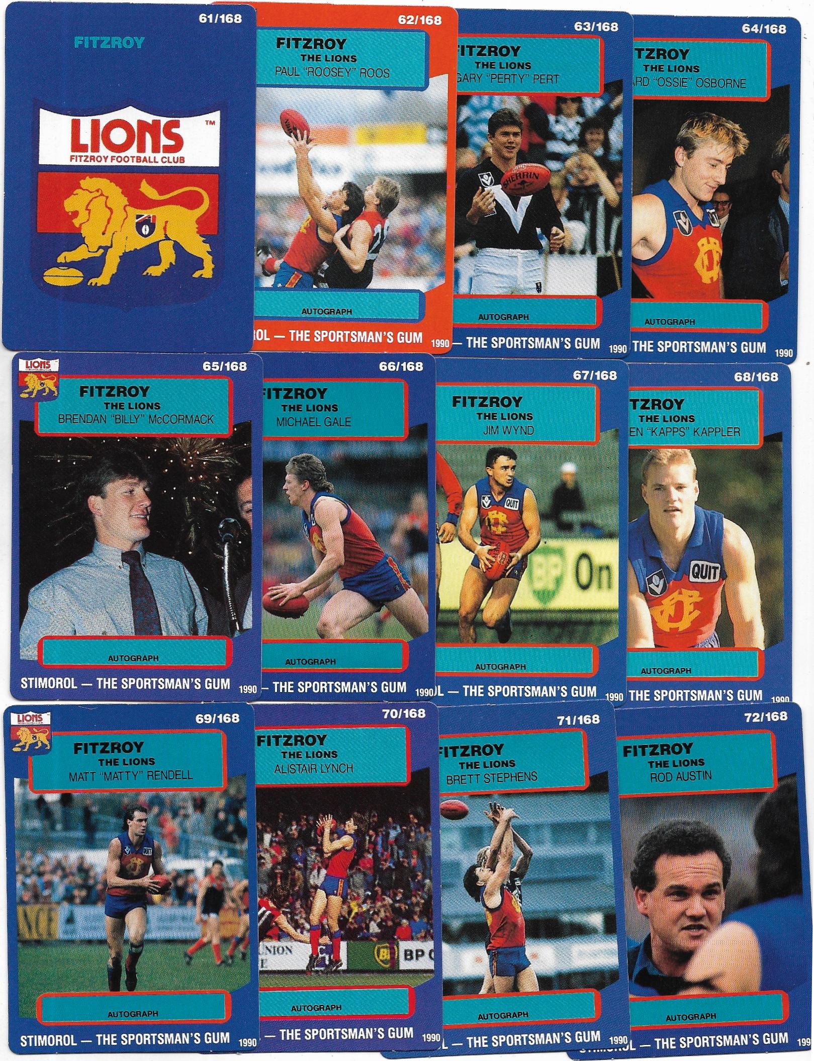 1990 Stimorol Team Set – Fitzroy