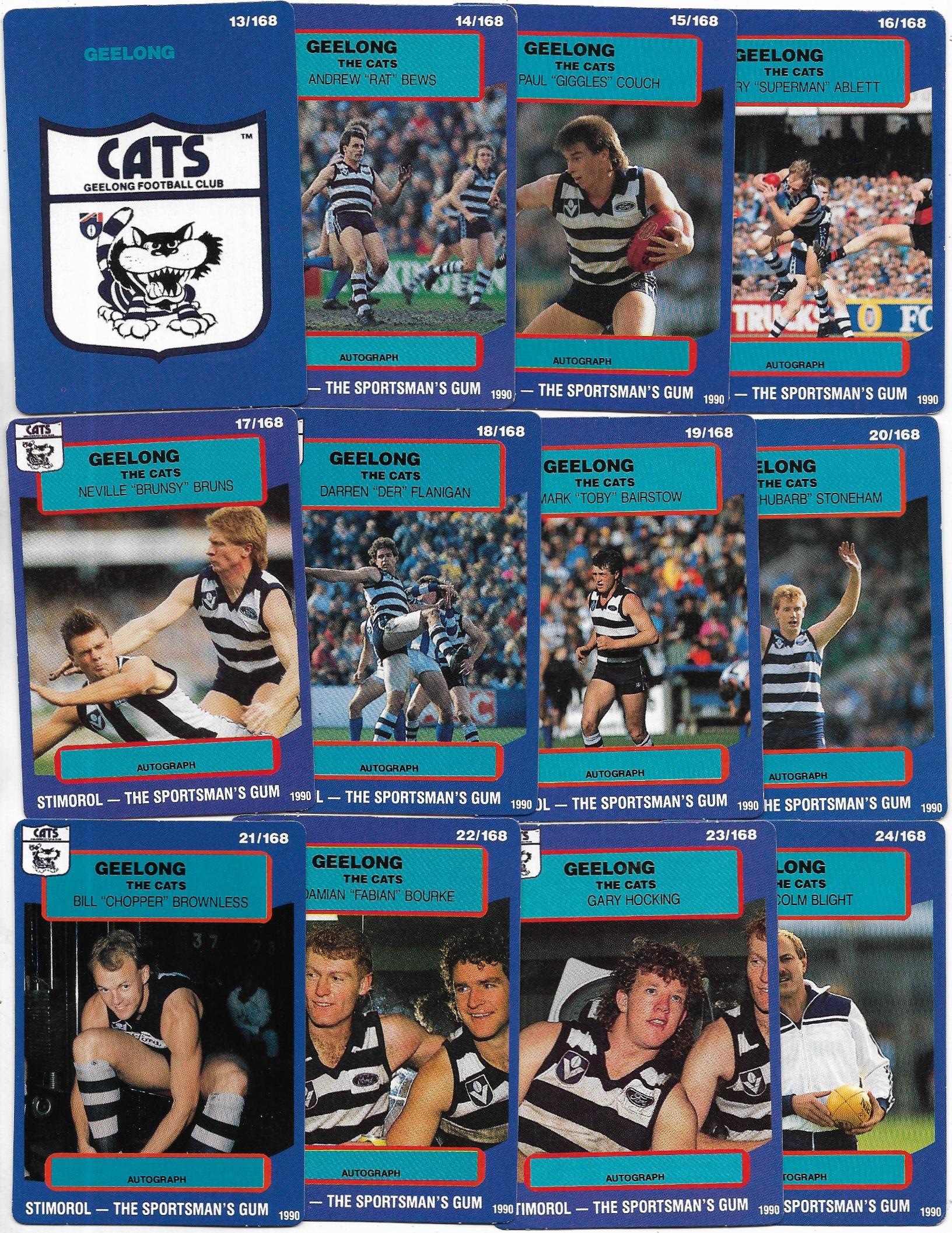 1990 Stimorol Team Set – Geelong
