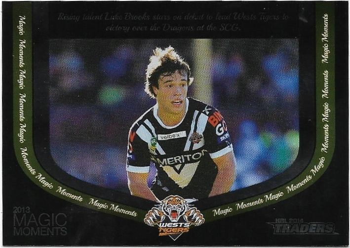 2014 Nrl Traders Season To Remember (SR25) Magic Moments – Wests Tigers