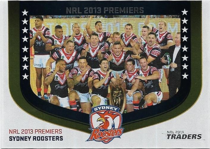 2014 Nrl Traders Season To Remember (SR44) Sydney Roosters Premiership
