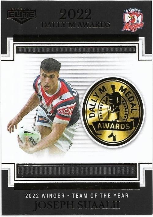 2023 Nrl Elite Dally M (DM03) Joseph Suaalii Roosters