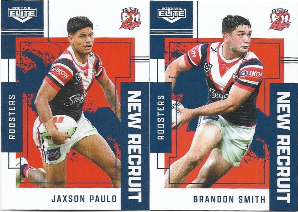 2023 NRL Elite New Recruits Team Set – Roosters