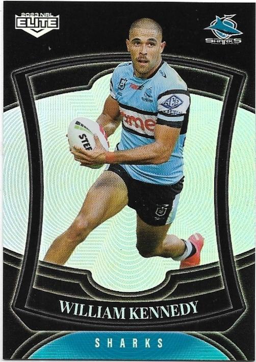 2023 Nrl Elite Silver Special Parallel (P031) William Kennedy Sharks