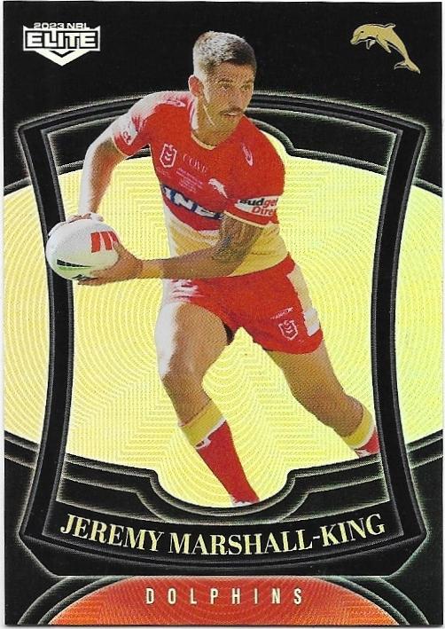 2023 Nrl Elite Silver Special Parallel (P043) Jeremy Marshall-King Dolphins