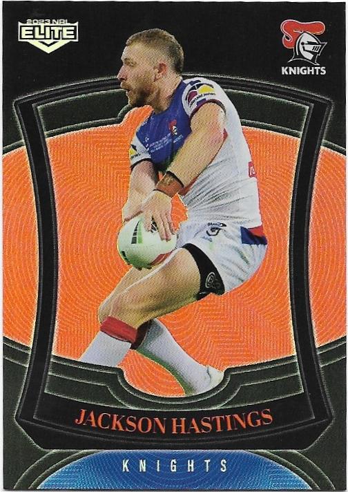 2023 Nrl Elite Silver Special Parallel (P076) Jackson Hastings Knights