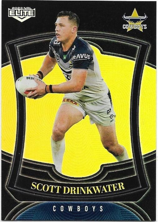2023 Nrl Elite Silver Special Parallel (P085) Scott Drinkwater Cowboys