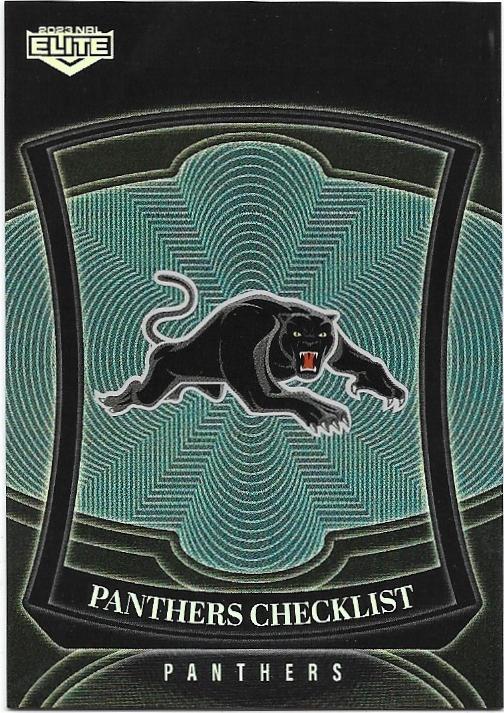 2023 Nrl Elite Silver Special Parallel (P100) Checklist Panthers