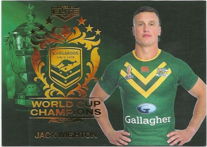 2023 Nrl Elite World Cup Champions (WCC17) Jack Wighton Kangaroos