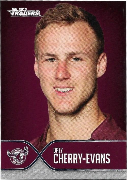 2015 Nrl Traders Faces Of The Game (FOTG16) Daly Cherry-Evans Sea Eagles