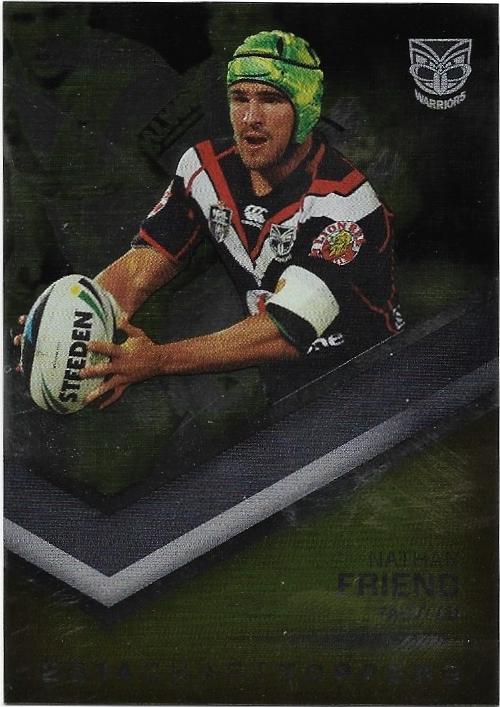 2015 Nrl Traders Chart Toppers (STR4) Nathan Friend Warriors