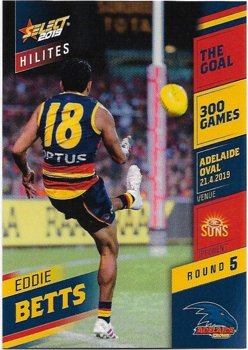2019 Select Hilites (SH5) Eddie Betts Adelaide 012/147