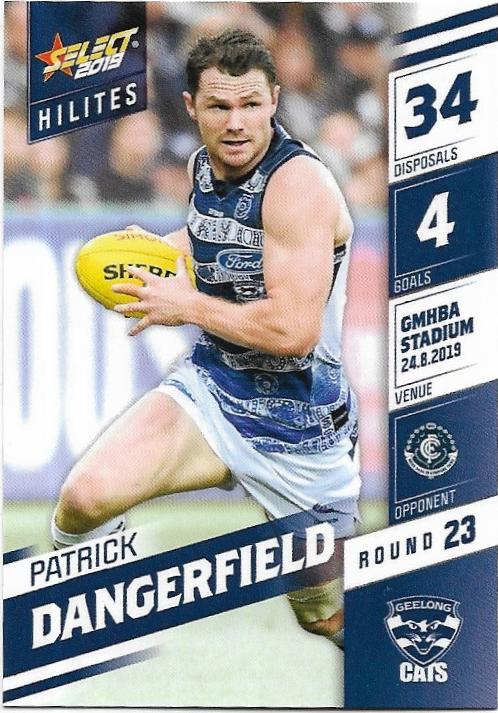 2019 Select Hilites (SH23) Patrick Dangerfield Geelong 092/136