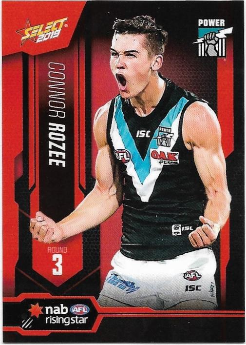 2019 Select Rising Star Hilites (SRS3) Connor Rozee Port Adelaide 028/121