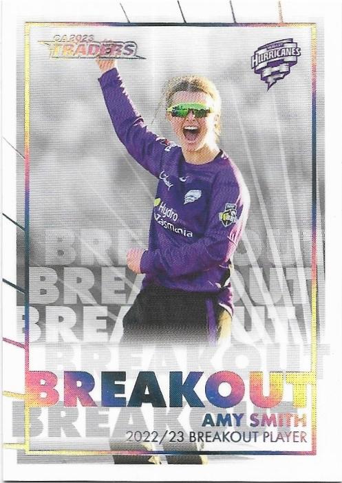 2023/24 Cricket Traders Luxe Breakouts White (BO08) Amy Smith Hurricanes