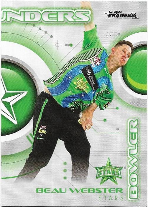 2023/24 Cricket Traders Luxe All Rounders (AR26) Beau Webster Stars